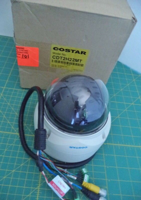 NEW Costar CDT2H22MT 2 Megapixel HD Surveillance Camera - Color - Dome - 22 X
