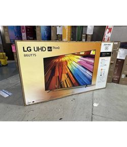 HUGE TV SHIPMENT IN 86" LG 4K LED HDR SMART 86UT7550AUA