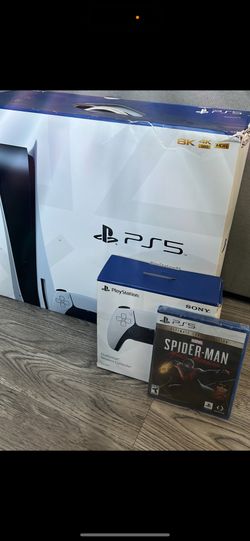 PlayStation With Control And Game
