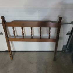 Wooden Twin Headboard