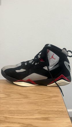 Air Jordan True Flight (Black, Red and Gray) US 8.5