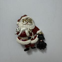Santa Claus Brooch