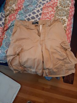 Polo Khaki Cargo Shorts