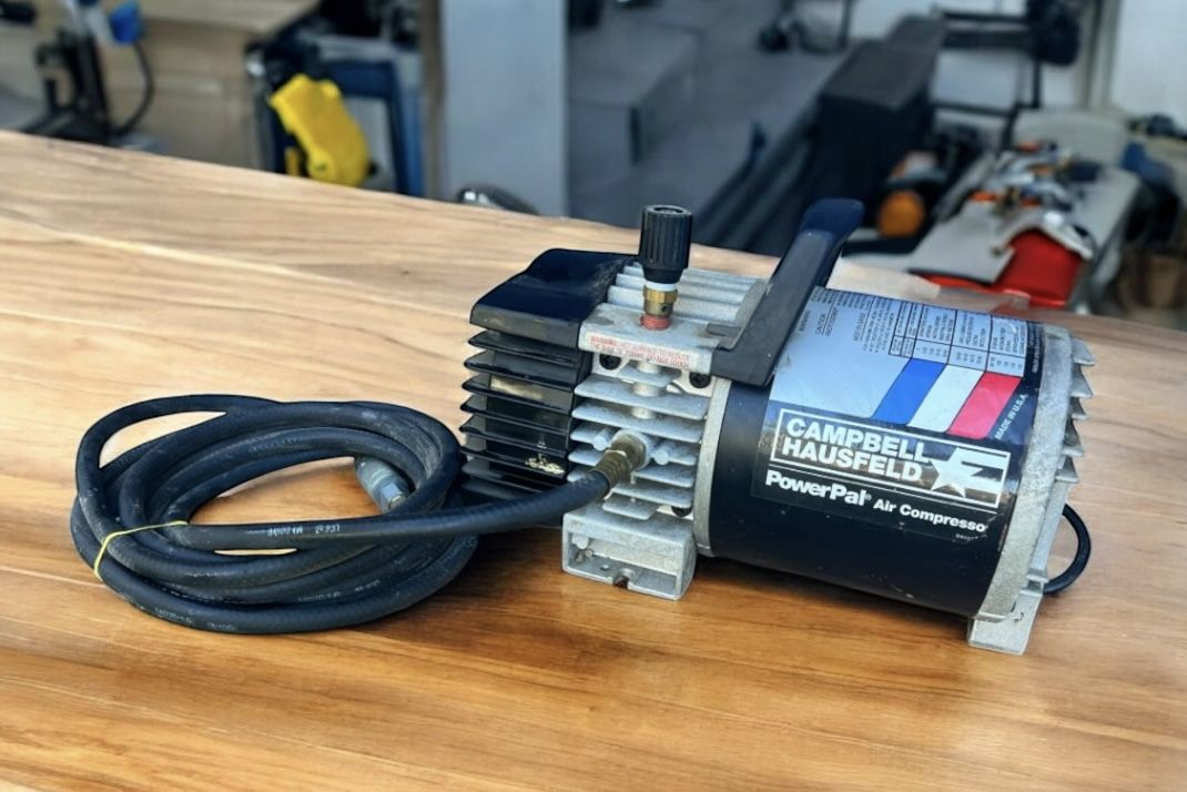 Campbell Hausfeld PowerPal Tankless Air Compressor TESTED Working with Hose and Fitting