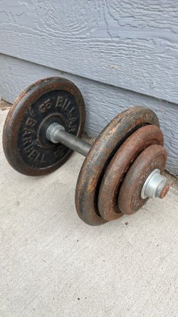 35 lb dumbbell weight