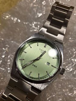 PRX Watch mint green quartz 40 mm