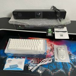 PC Gaming Bundle Special, Wireless 60% Keyboard, Wireless Gaming Mouse, and Desktop RGB Bluetooth Speaker, 3 for 1 PC Special While Supplies Last, Fir