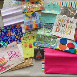 Birthday Gift Bags!!