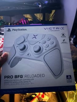 24” Lenovo 144Hz gaming monitor + Victrix Pro BFG (white) controller. Both work perfectly. $180 firm for both. Need gone today.