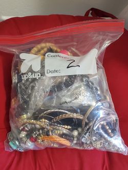 One Gallon Bags Stuffed Full of Jewelry