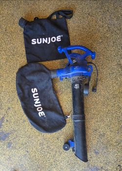 Sun Joe leaf blower/ vacuum bagger