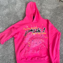 Pink Spider Hoodie 
