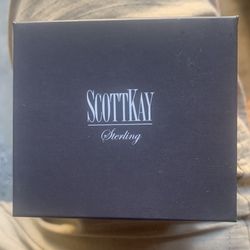 New Original Scott Kay Earring Earrings Pendant  Ring Rings Box It Says Sterling Since They Sell Silver Jewelry Scottkay 