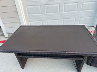 Outside Patio Table and Chair