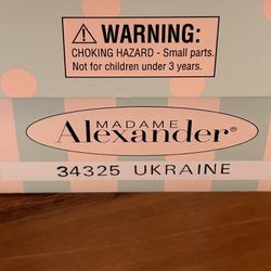 Madame Alexander Dolls - Ukraine - Box Only