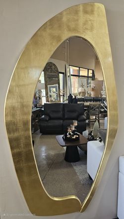 Mirror Made with ​ Gold Foil​ Made in Mexico