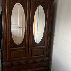 Ornate Wooden Cabinet 