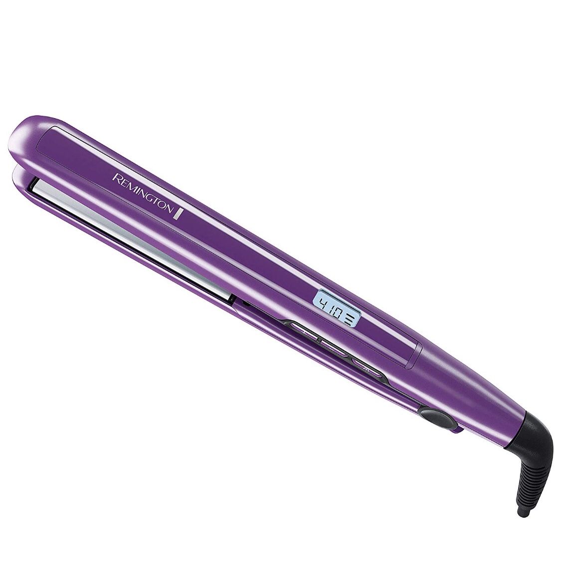 Remington 1” Flat Iron with Anti-Static Technology and Digital Controls, Hair Straightener, Purple, S5500