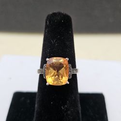 Sunfire Quartz Ring 