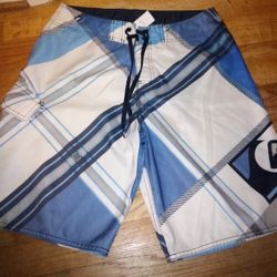 Nice Mens Size 33 Quicksilver Shorts