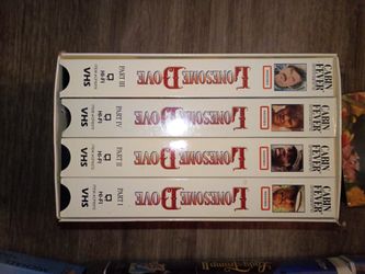 Lonesome Dove 4-part VHS box set