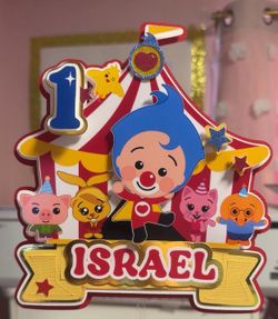 Plim Plim cake topper