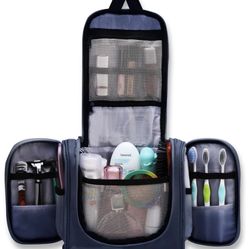 Tupwaid Large Hanging Travel Toiletry Bag for Men and Women Waterproof Makeup Organizer Bags wash bag Shaving Kit Cosmetic Bag for Accessories, Shampo