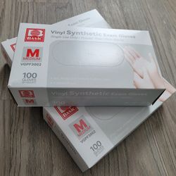Vinyl Synthetic Exam Gloves