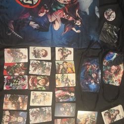 Demon Slayer Merch Set / Set De Mercancia De Demon Slayer