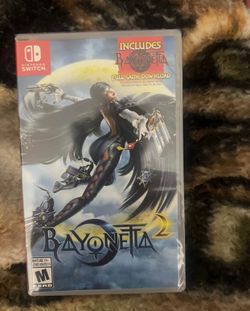 Bayonetta 2 plus digital copy of Bayontta 1 Nintendo Switch NEW