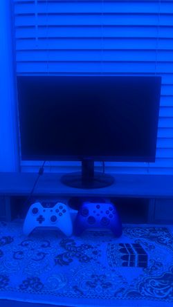 A full gaming setup