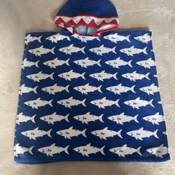 Baby Toddler Animal Shark Hooded Towel