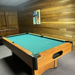 Pool Table + (2) Arcade Games