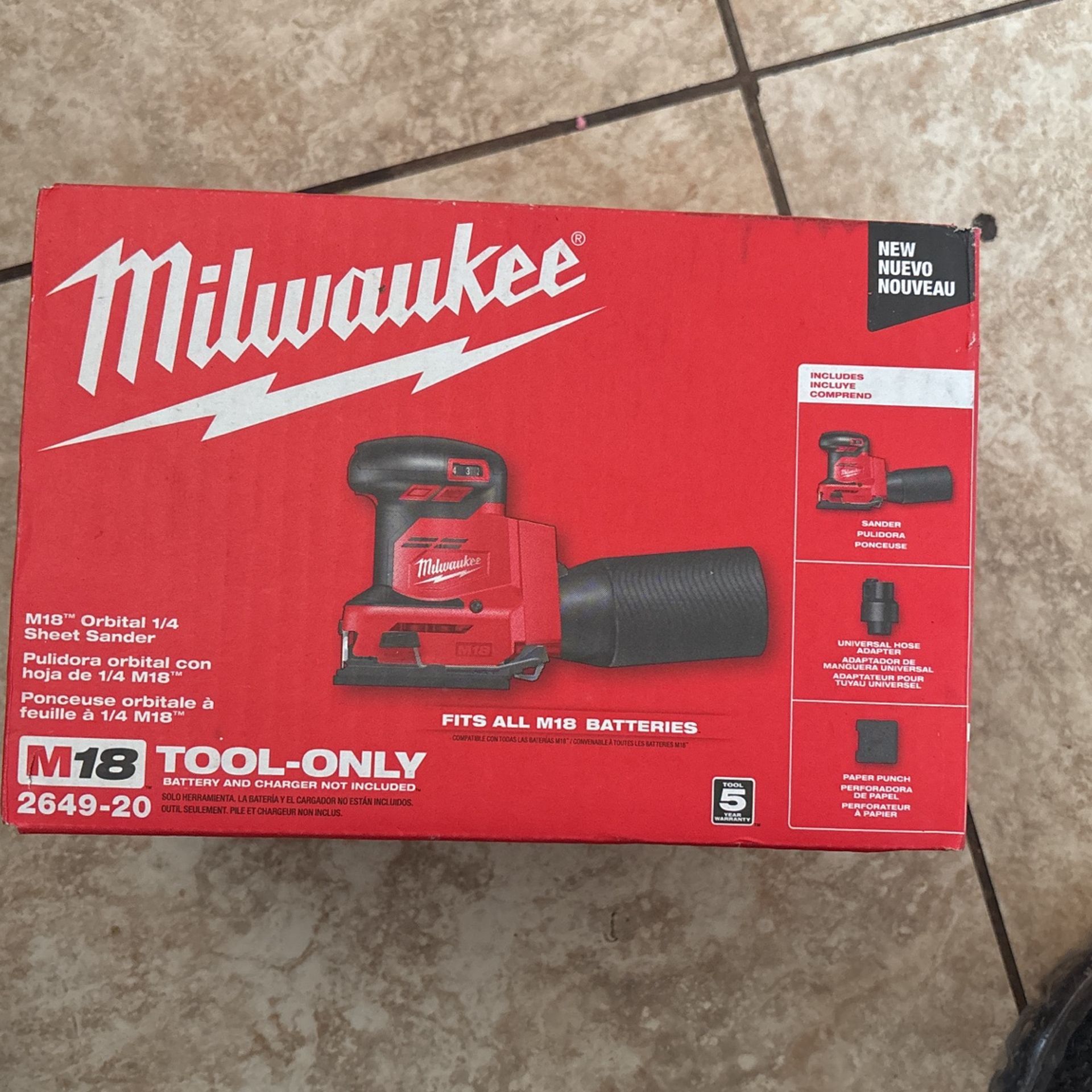 Milwaukee Sander