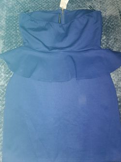 Brand new royal blue dress