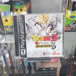 Dragon Ball Z Ultimate Battle 22 PS1-Complete Tested and Working!