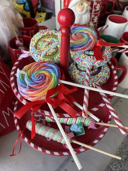 candy decor ornaments 