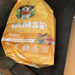 Ian’s puppy Food
