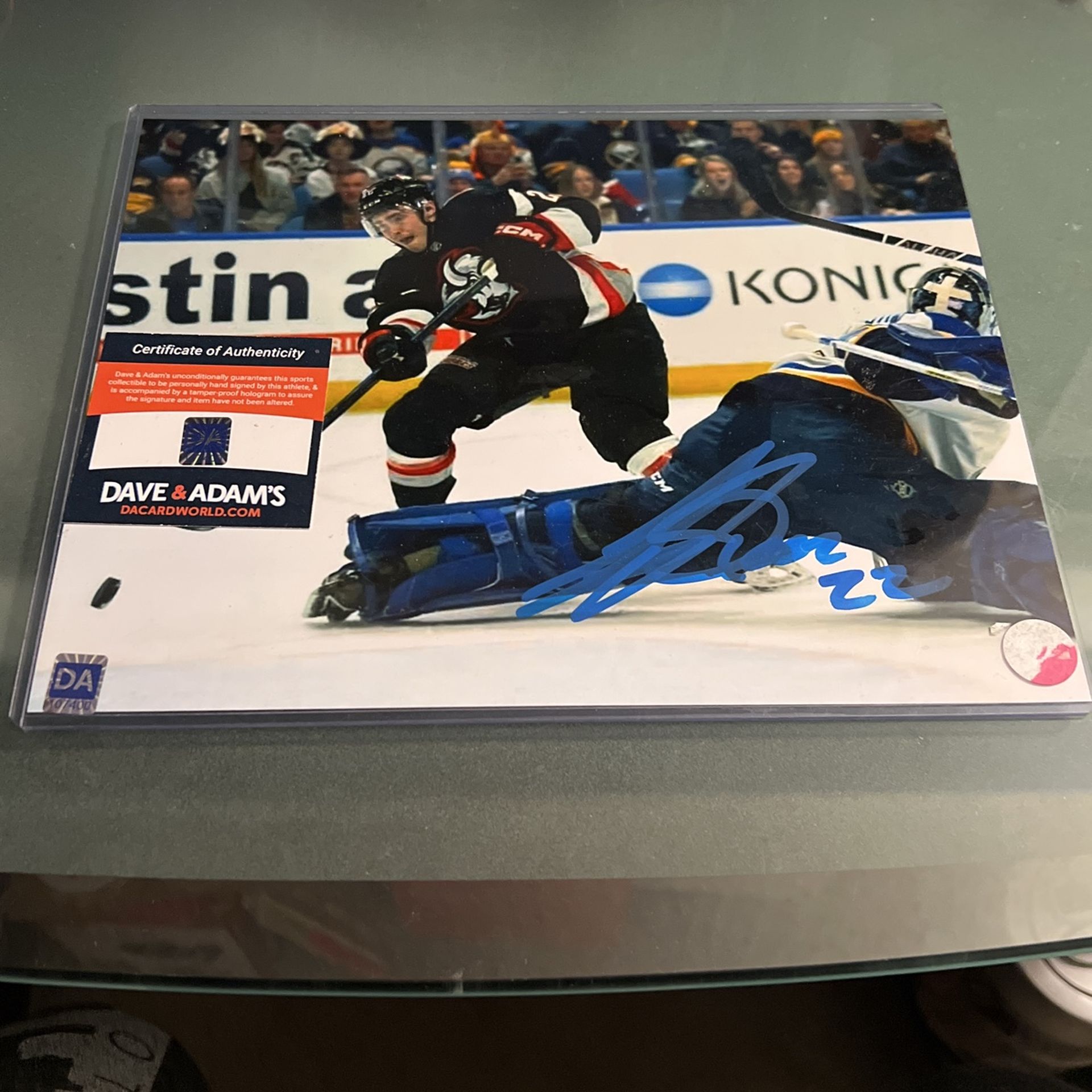 Buffalo Sabres Jack Quinn Signed Photo