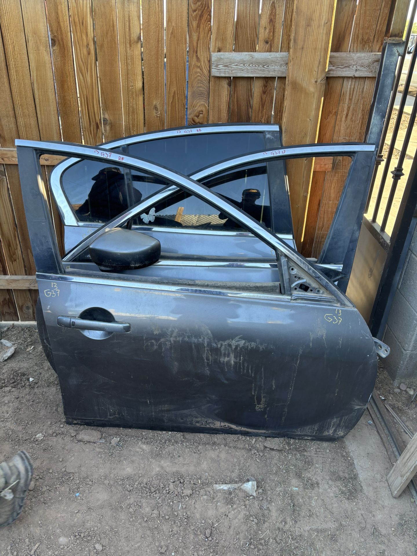 2013 Infiniti G37 RF Door Part