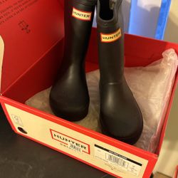 Hunter Kids First Classic Rain Boots 9k Us 10c
