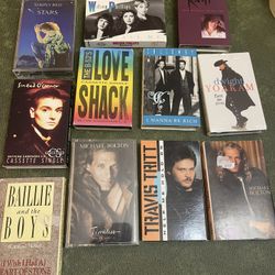 Mixed Lot Of Cassette Tapes