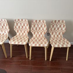 IKEA Wooden Dining Room Chairs 
