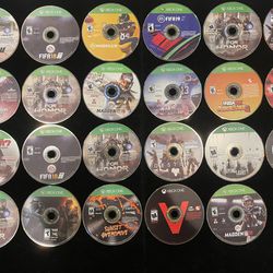 Sony PS4 - Microsoft XBOX ONE - XBOX 360 - PS3 Loose Game Disc Lot (UNTESTED) Post Nintendo Era 