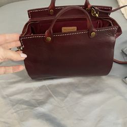 Red Leather Bag