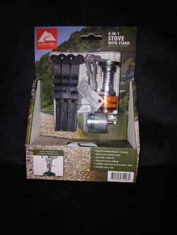 Ozark Trail 4 in 1 stove with stand