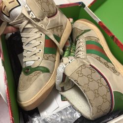 Gucci distressed high top