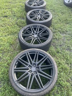 22 inch rims and tires