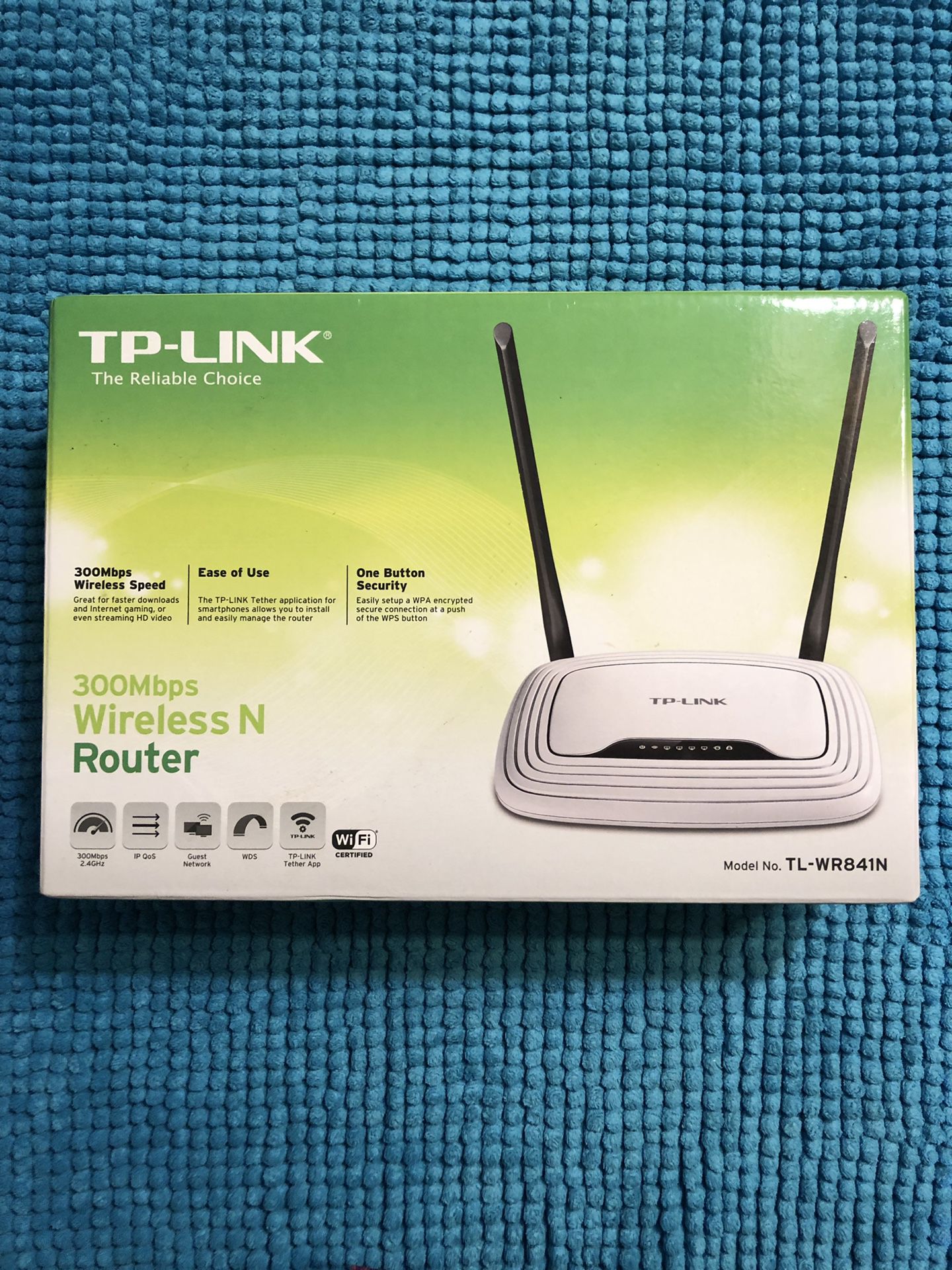 TP link wireless router new in box 300 mbps