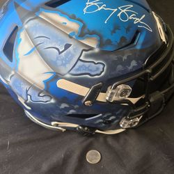 Signed barry sanders impulse speedflex
